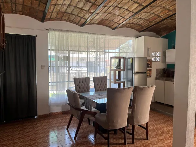 Dining area in the open living space